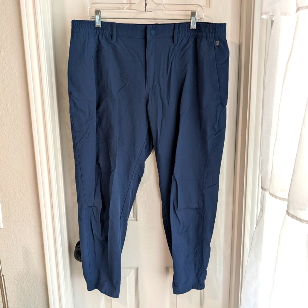 2/$10 Adidas Blue Joggers "Commuter Pants"